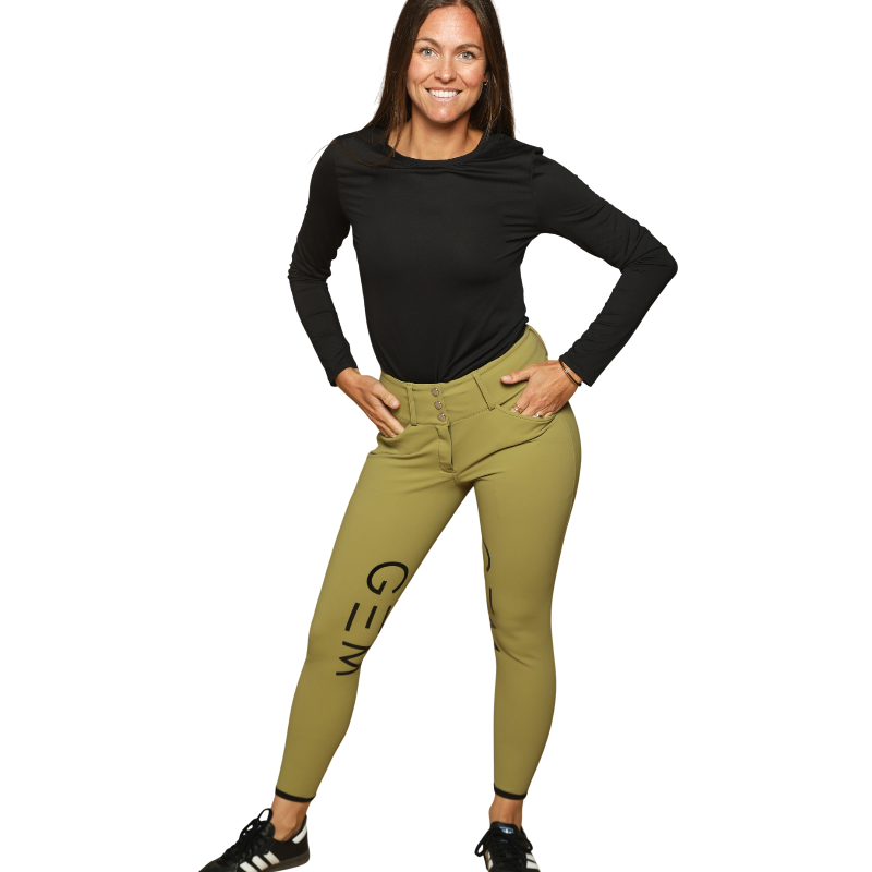 GEM - Dames rijbroek Max specerij