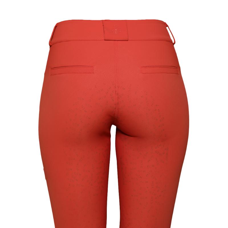 GEM - Pantalon d'équitation femme John full grip tandoori spice | - Ohlala