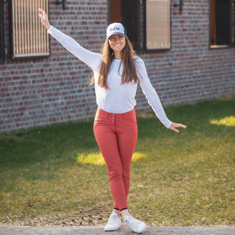 GEM - Pantalon d'équitation femme John tandoori spice | - Ohlala