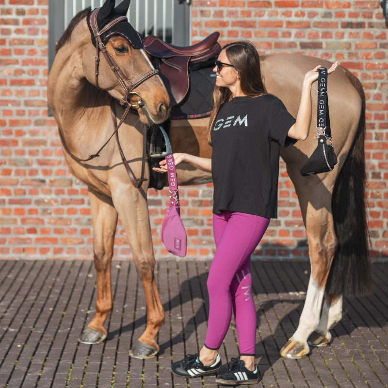 GEM - Dames rijbroek Max rode stok