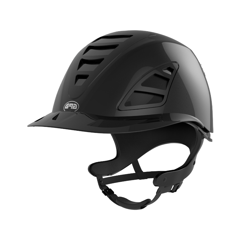 GPA - Casque d'équitation 4S First Lady TLS black shiny | - Ohlala