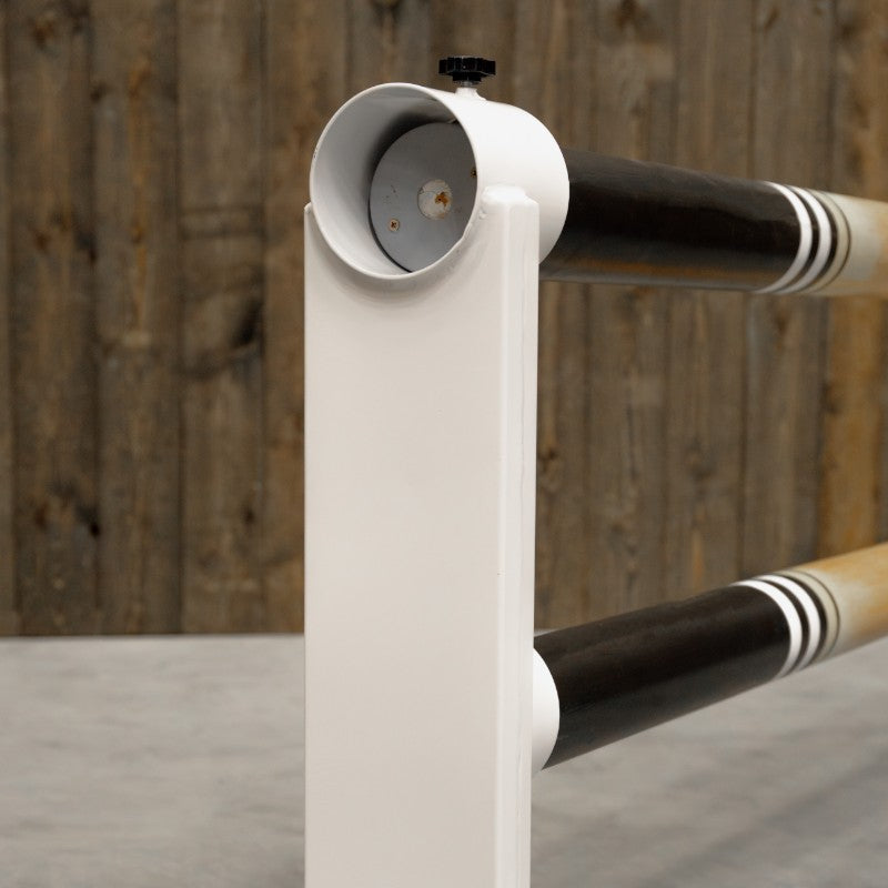 Grooming Deluxe - Cavaletti en T aluminium blanc (x2) | - Ohlala