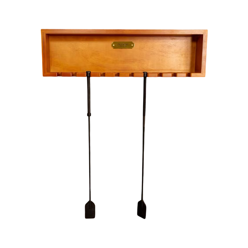 Grooming Deluxe - Porte-cravaches droit en bois | - Ohlala