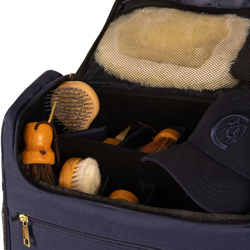 Grooming Deluxe - Set Grooming bag de pansage marine + brosses | - Ohlala
