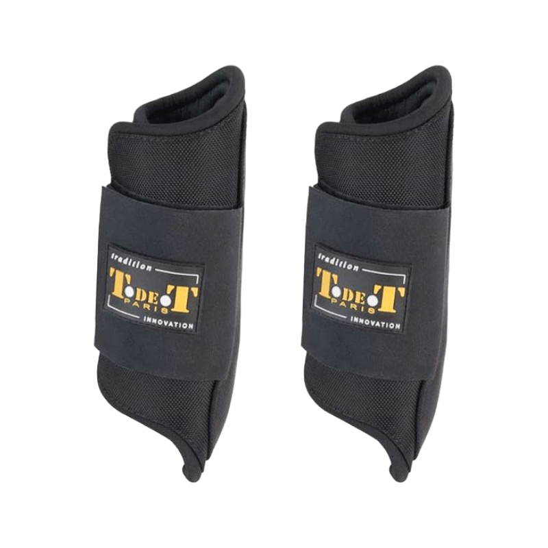 TdeT - Guêtres fermées thermoformées noir x2 | - Ohlala