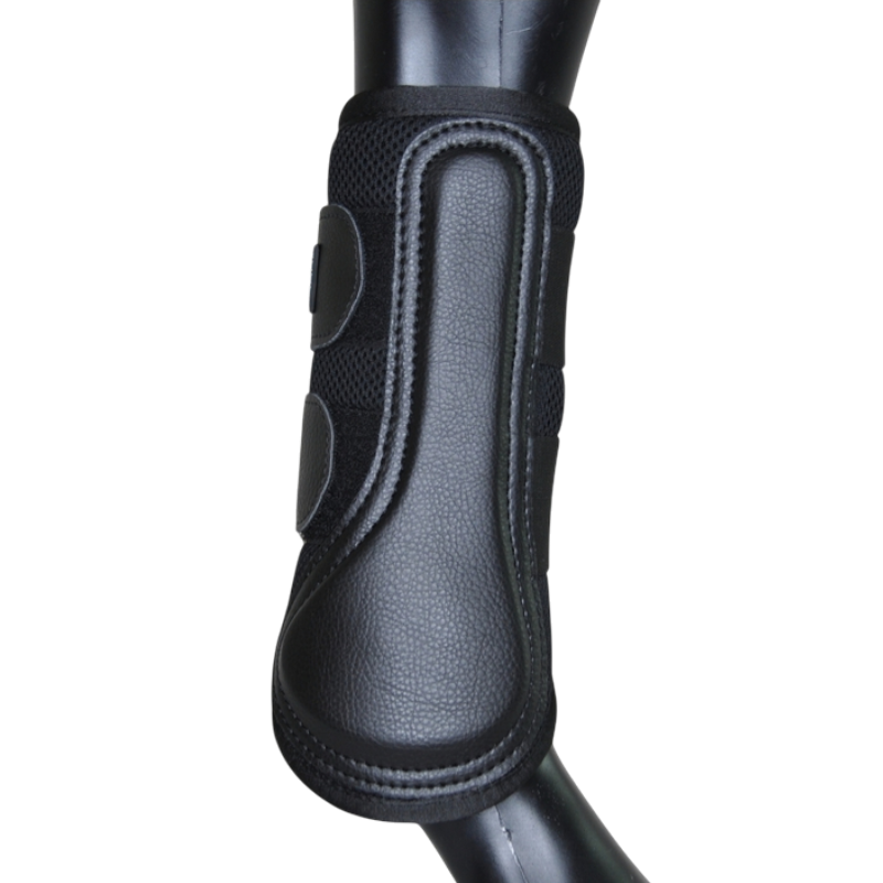 TdeT - Mesh & Neopreen zwart x2
