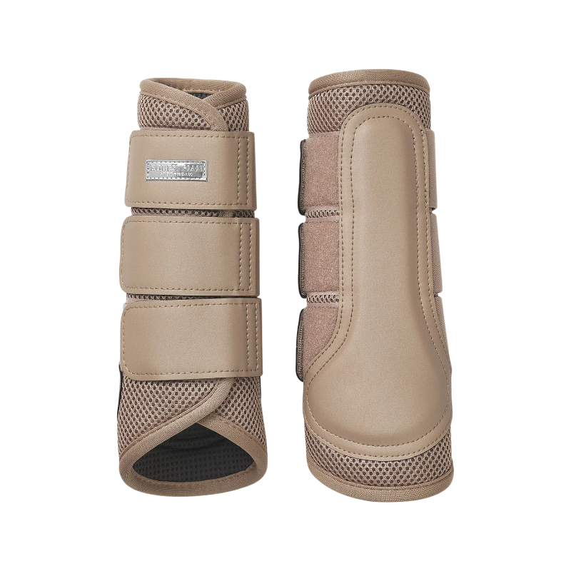 Equestrian Stockholm - Guêtres fermées Mesh sand | - Ohlala