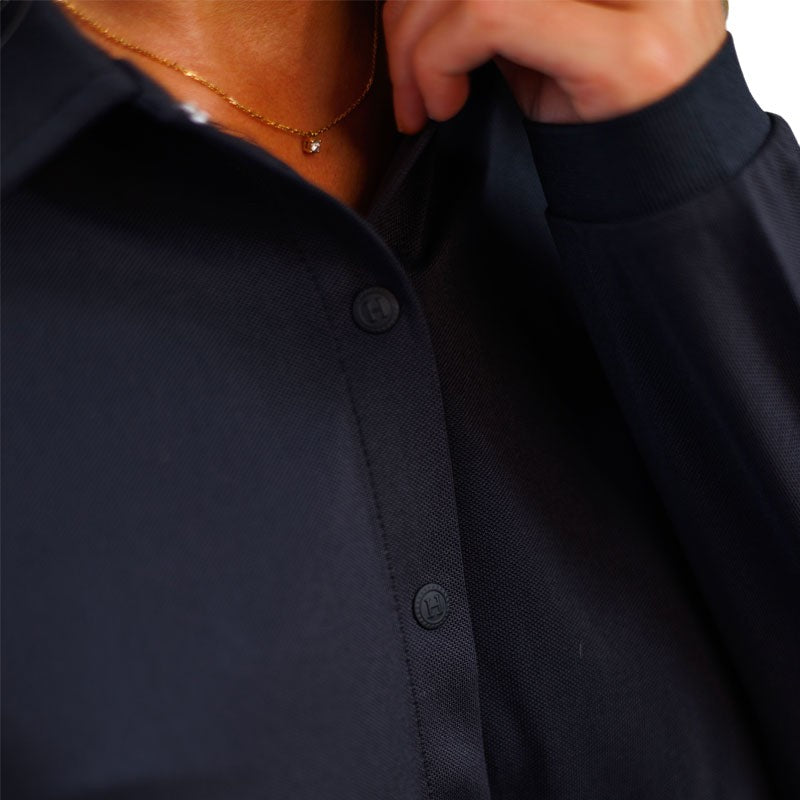 Harcour - Chemise manches longues femme Sharly noir | - Ohlala