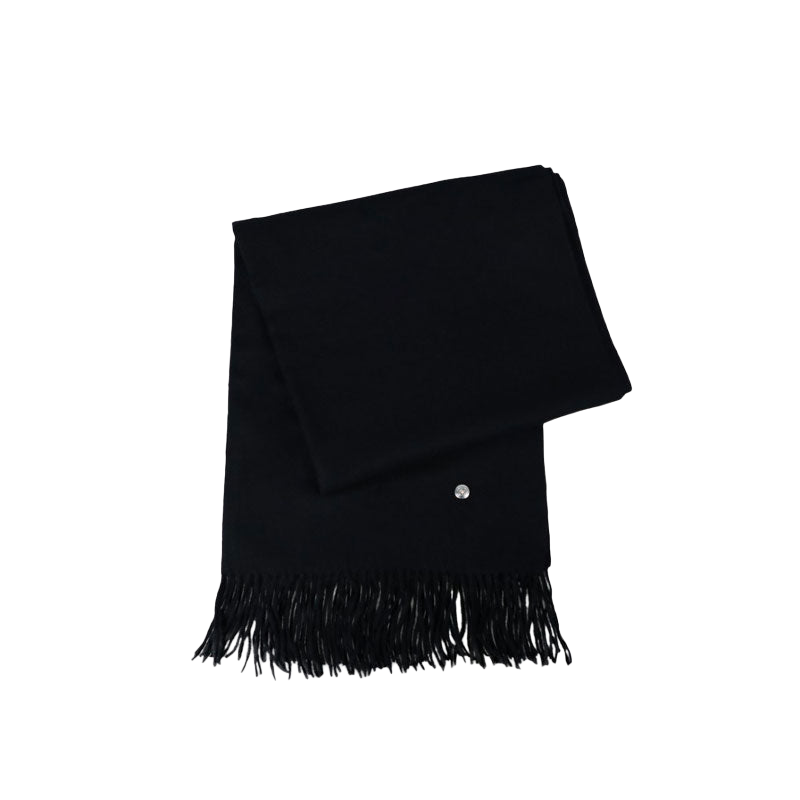 Harcour - Echarpe Scalli noir | - Ohlala