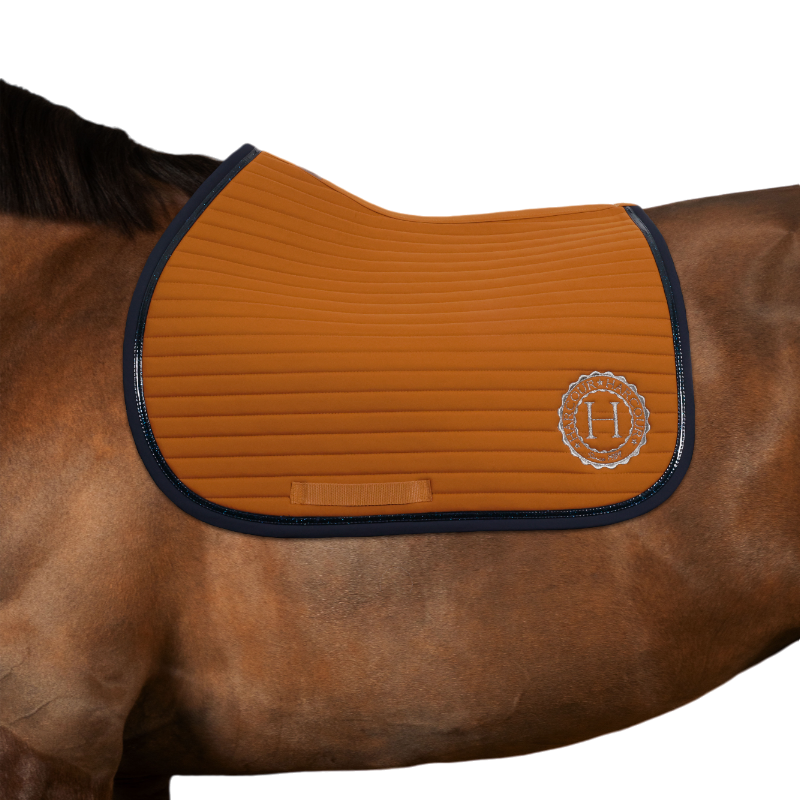 Harcour - Tapis de selle Karembar golden yellow | - Ohlala