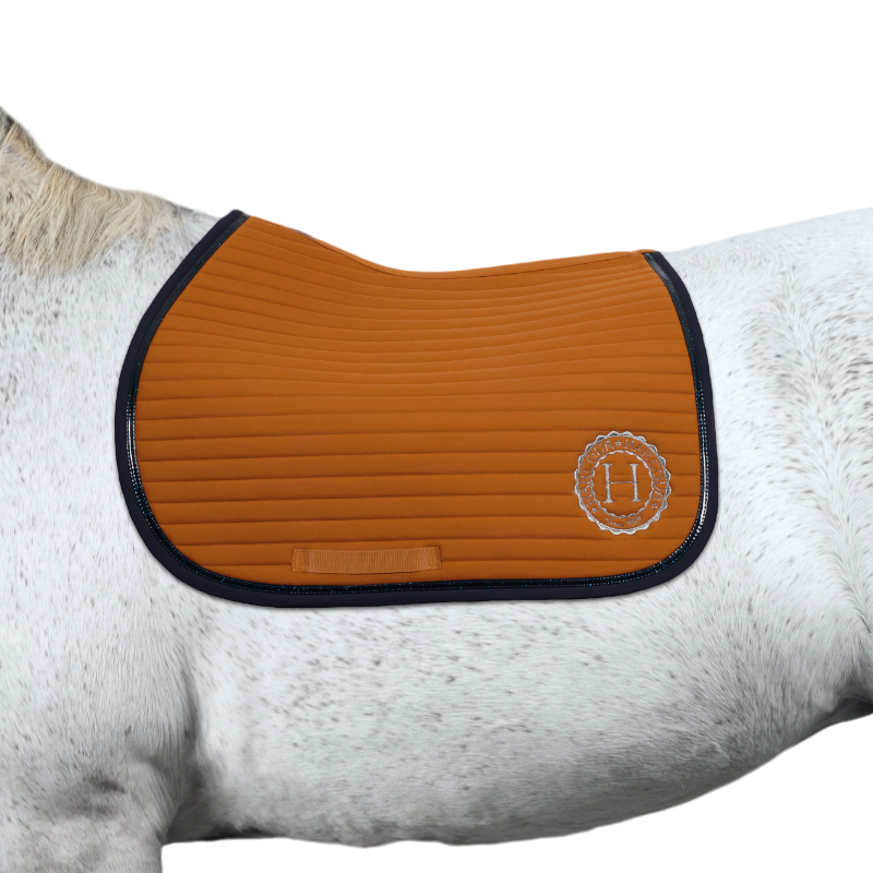 Harcour - Tapis de selle Karembar golden yellow | - Ohlala