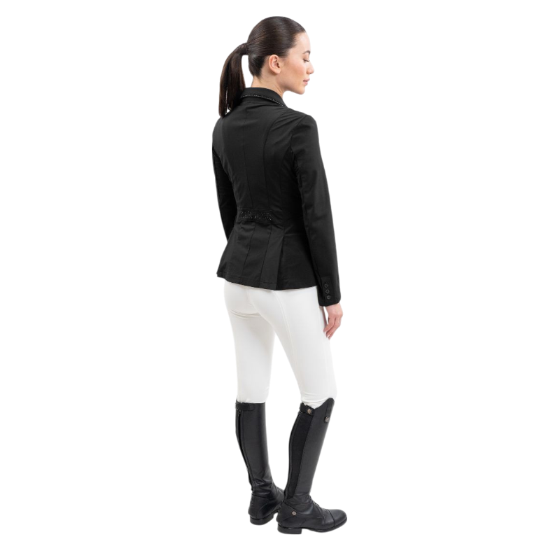Harcour - Veste de concours femme Oria noir | - Ohlala