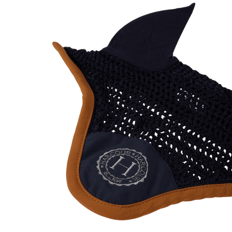 Harcour - Bonnet pour chevaux Fifi marine | - Ohlala