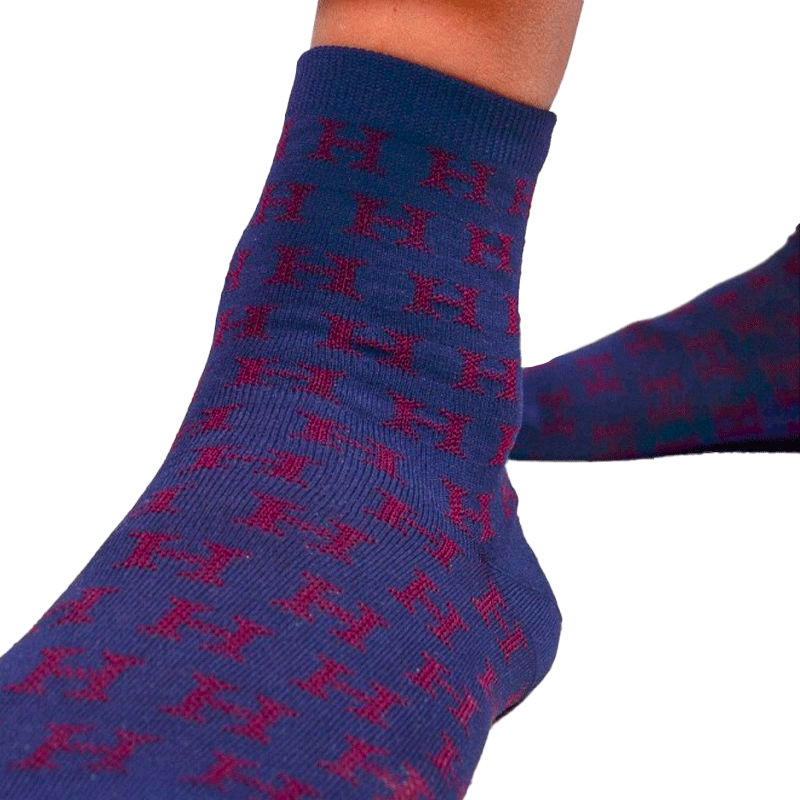 Harcour - Chaussettes courtes Soda marine (x1) | - Ohlala