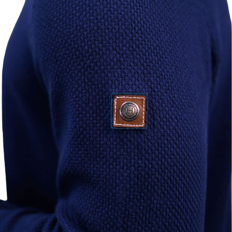 Harcour - Sweat homme Paul marine | - Ohlala