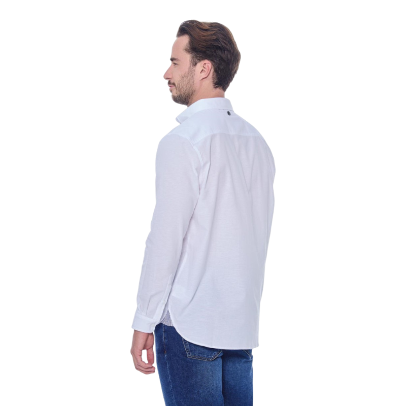 Harcour - Chemise manches longues homme Shyro blanc | - Ohlala