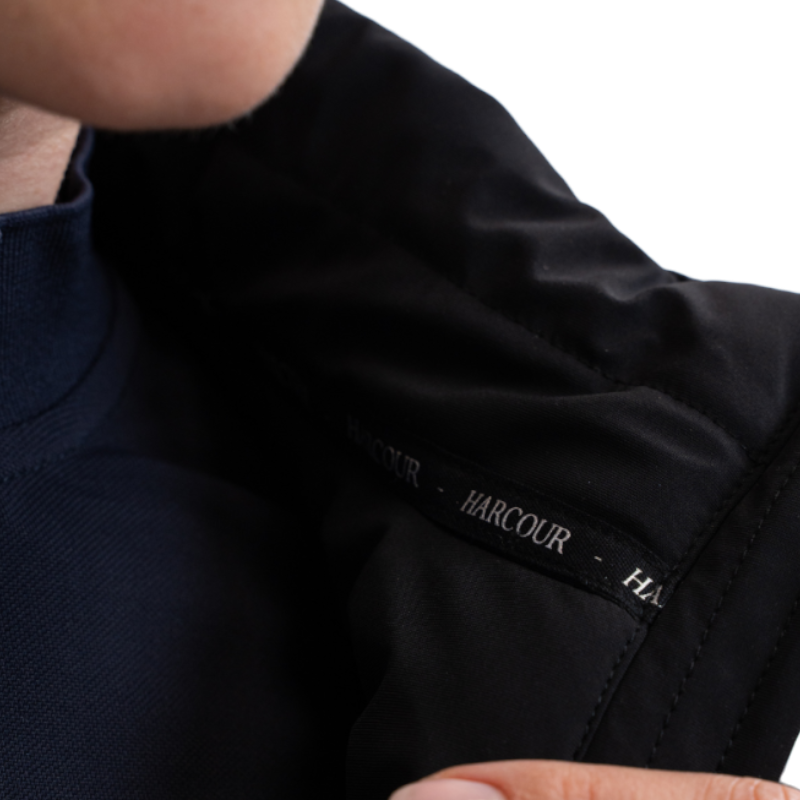 Harcour - Lange parka voor dames Robertah zwart