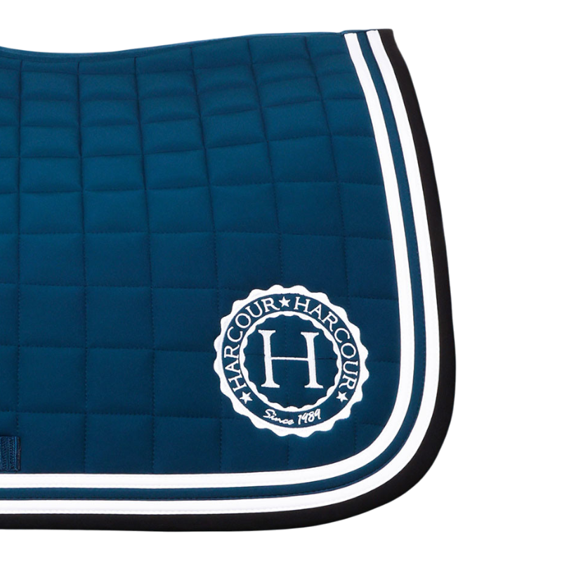 Harcour - Tapis de selle Soft bleu lagon
