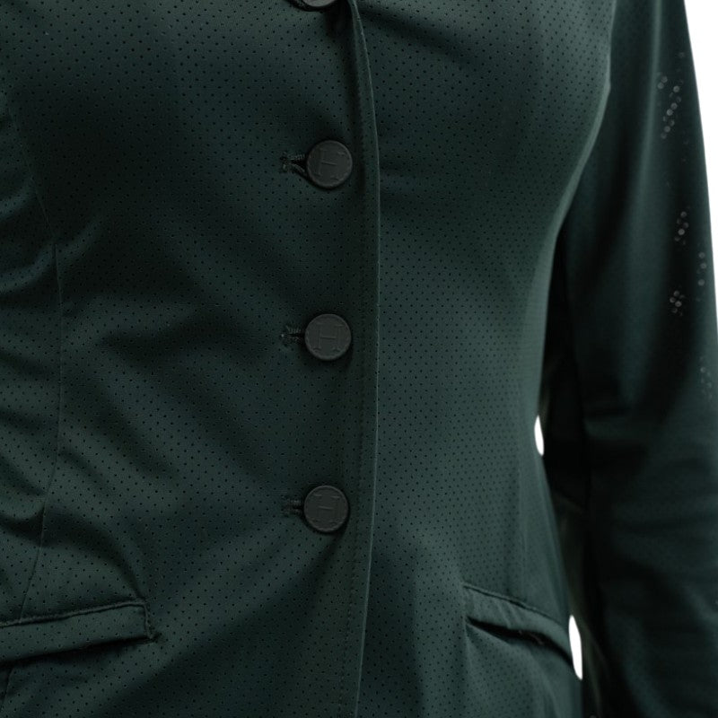 Harcour - Veste de concours femme Jade vert jungle | - Ohlala