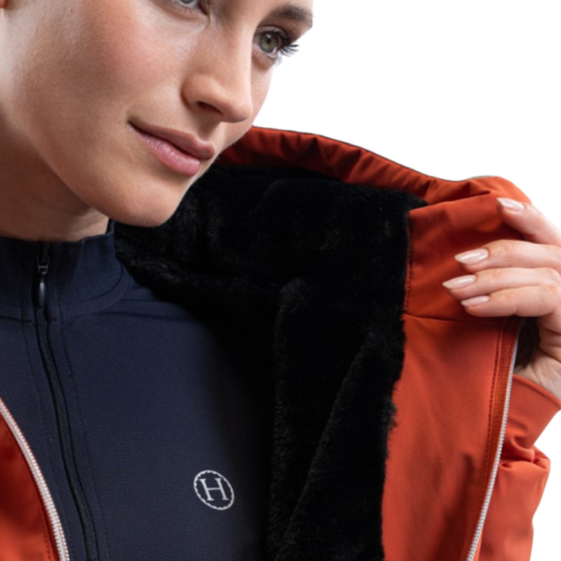 Harcour - Veste manches longues femme Simhat fauve | - Ohlala