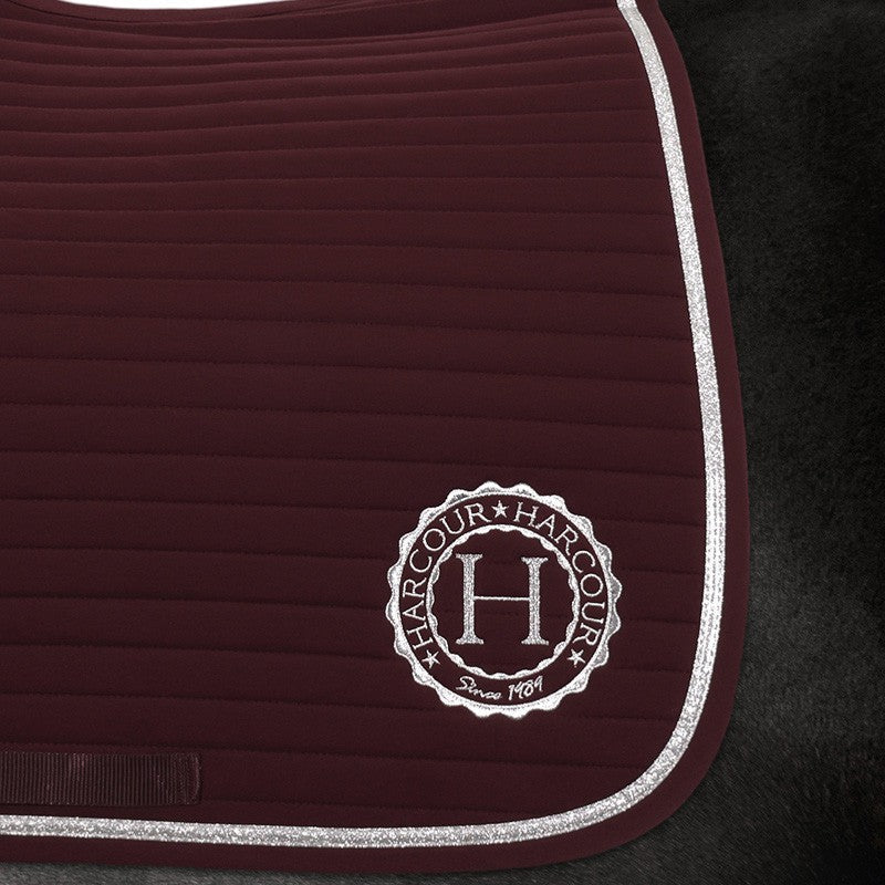 Harcour - Tapis de dressage Karembar aubergine | - Ohlala