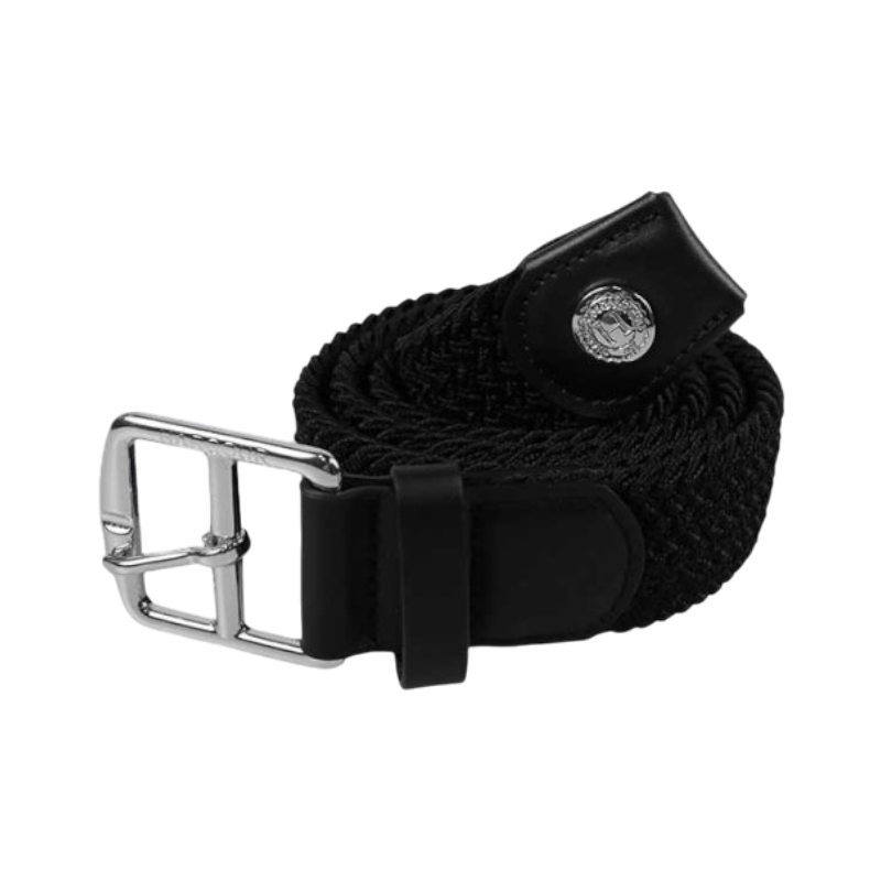 Harcour - Ceinture Basta noir/ argent | - Ohlala