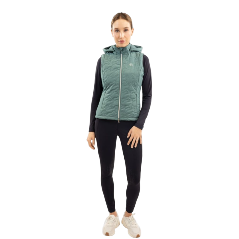 Harcour - Gilet sans manches femme Betty paon | - Ohlala