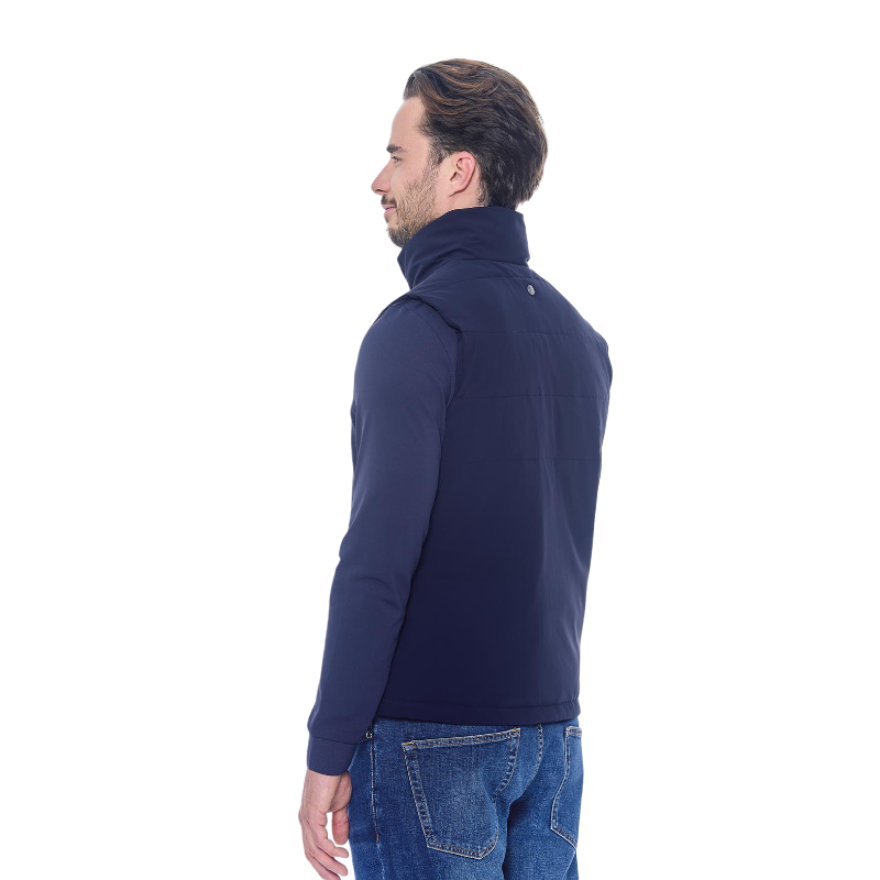 Harcour - Gilet sans manches homme Barja marine | - Ohlala