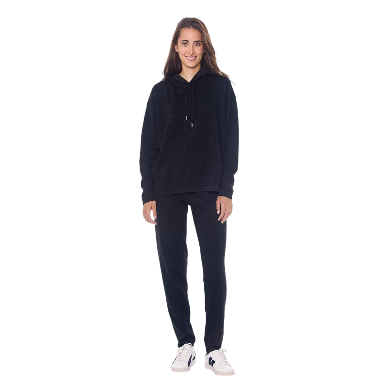 Harcour - Jogging femme Joggi noir shiny | - Ohlala