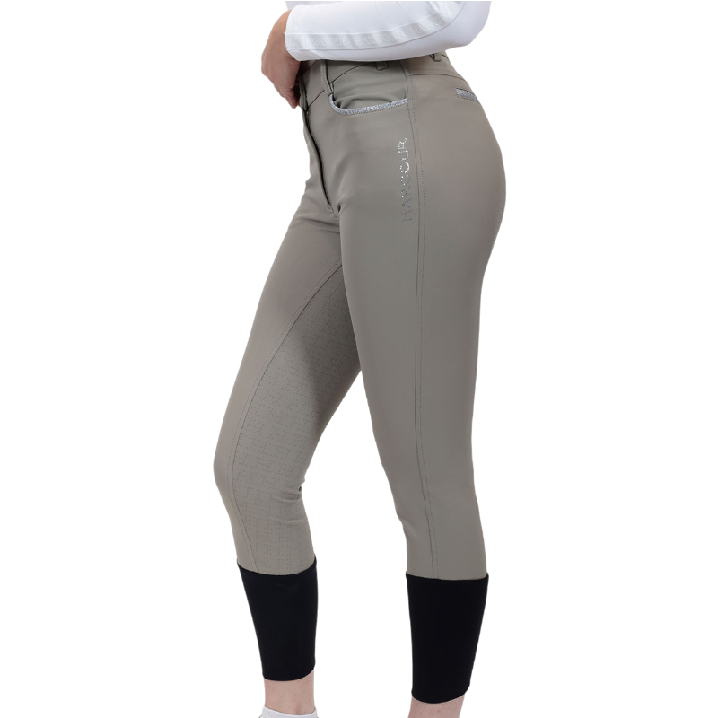 Harcour - Pantalon d'équitation femme Boogie beige | - Ohlala