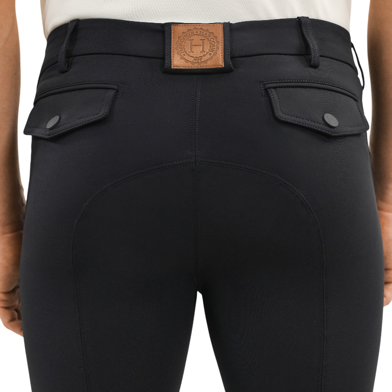 Harcour - Pantalon d'équitation homme Barmino noir | - Ohlala