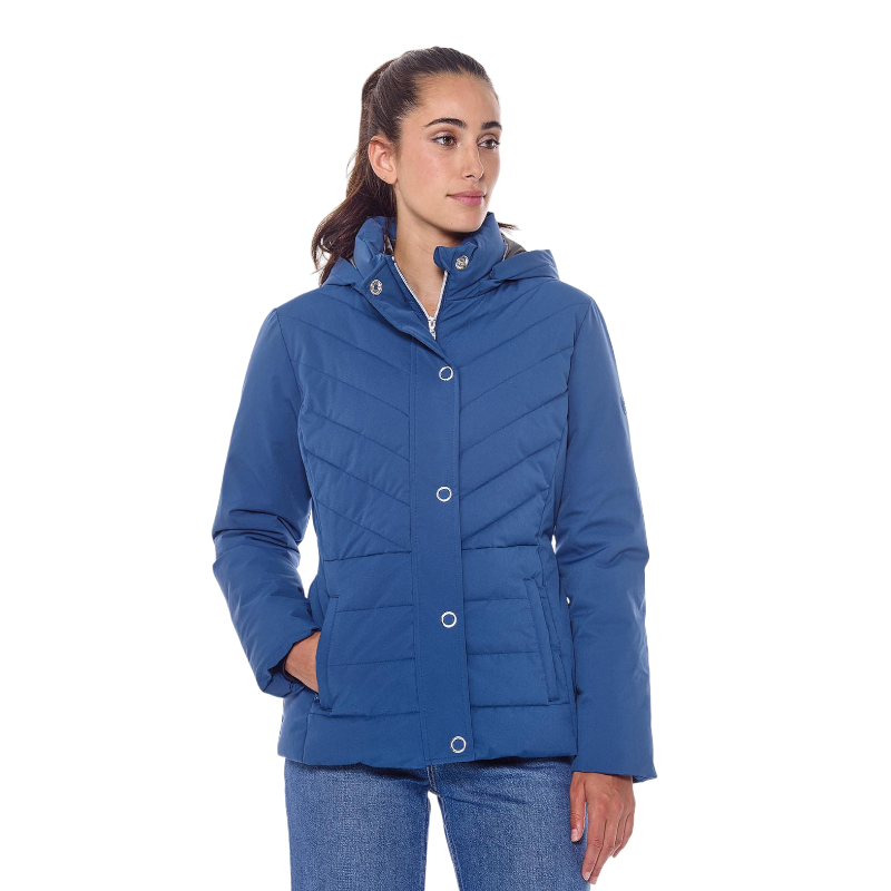 Harcour - Parka femme Jolina steel blue | - Ohlala