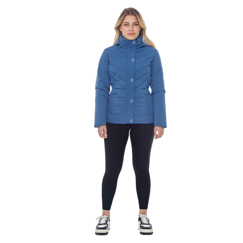 Harcour - Parka femme Jolina steel blue | - Ohlala