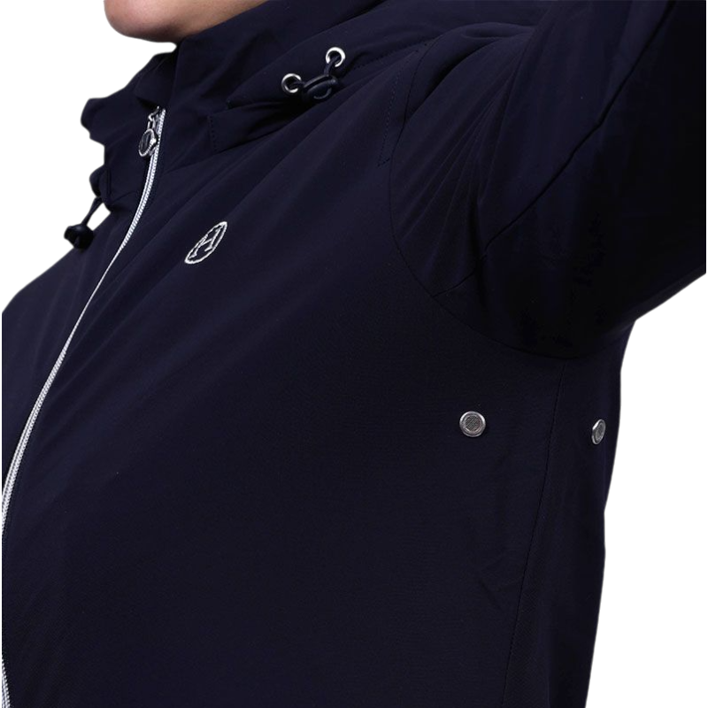 Harcour - Parka longue femme Robertah marine | - Ohlala