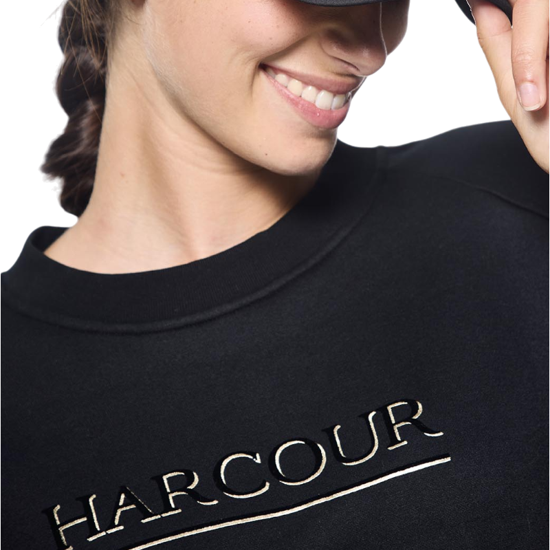 Harcour - Sweat manches longues femme Mira noir
