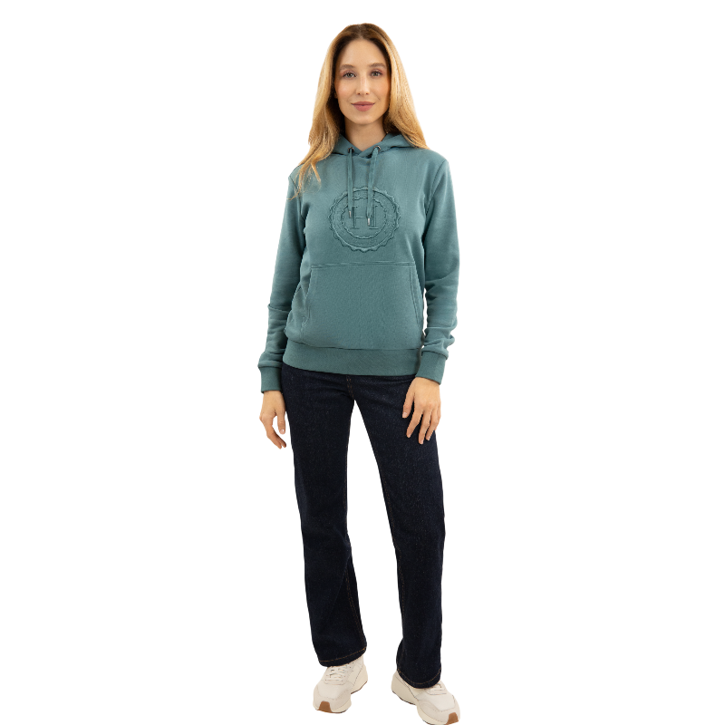 Harcour - Sweat manches longues femme Sama paon | - Ohlala