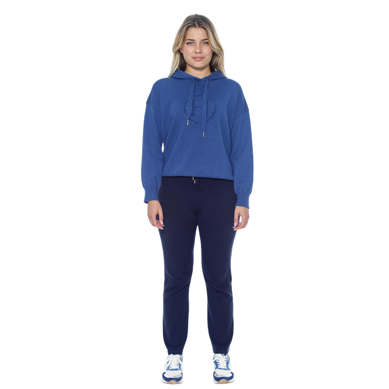 Harcour - Sweat manches longues femme Santa steel blue | - Ohlala