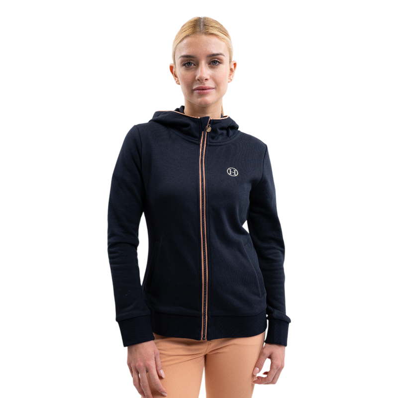 Harcour - Sweat manches longues femme Strella marine | - Ohlala