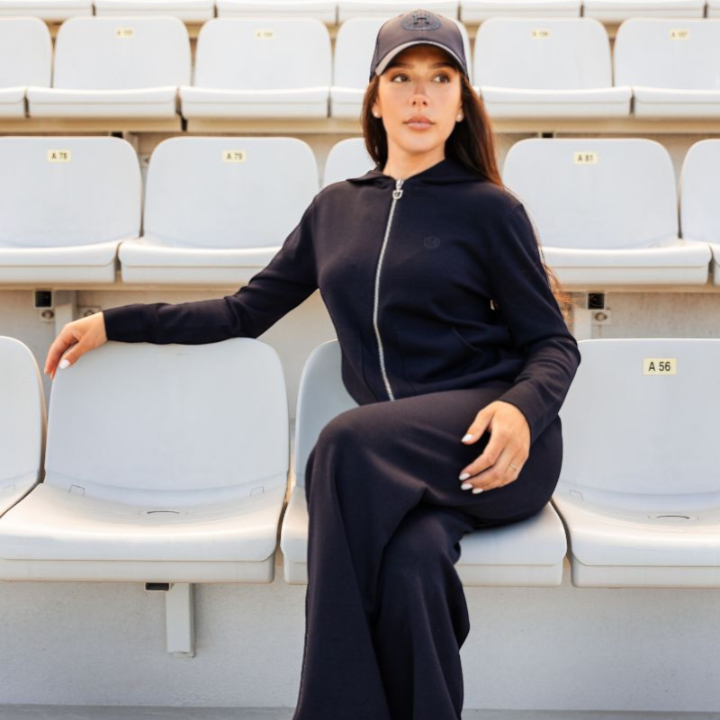 Harcour - Dames sweatshirt met lange mouwen Amelie marine