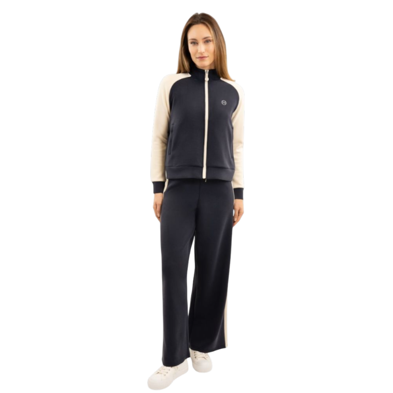 Harcour - Sweat zippé femme Brenda marine | - Ohlala