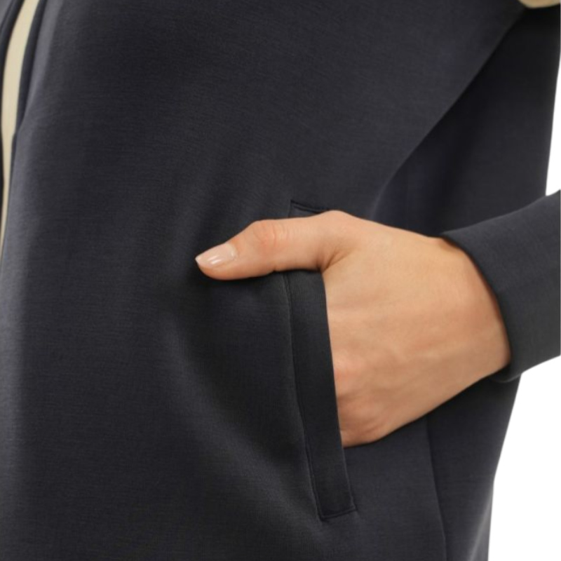 Harcour - Sweat zippé femme Brenda marine | - Ohlala