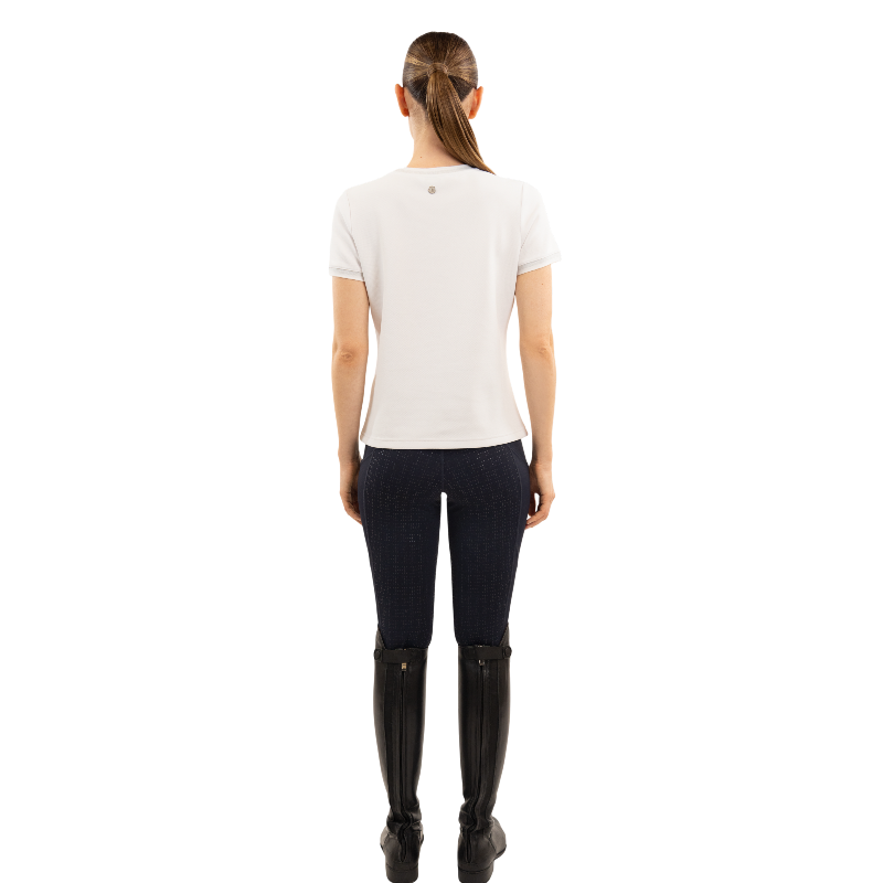 Harcour - T-shirt manches courtes femme Belsara blanc | - Ohlala