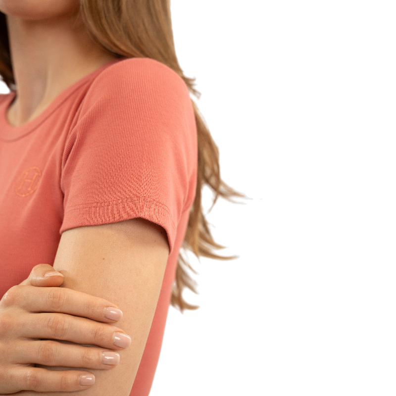 Harcour - T-shirt manches courtes femme Tarlala pamplemousse | - Ohlala