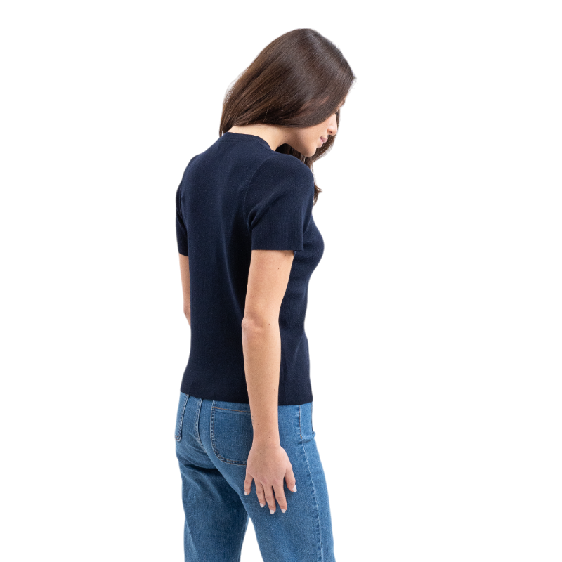 Harcour - Women's short sleeve T-shirt Tzimi navy