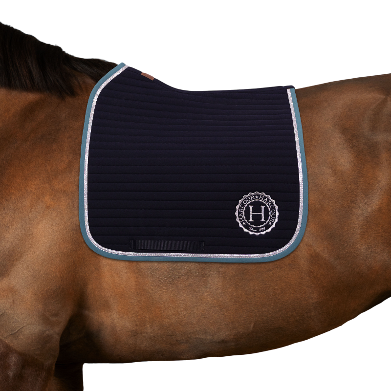 Harcour - Tapis de dressage Karembar marine/ peacock | - Ohlala