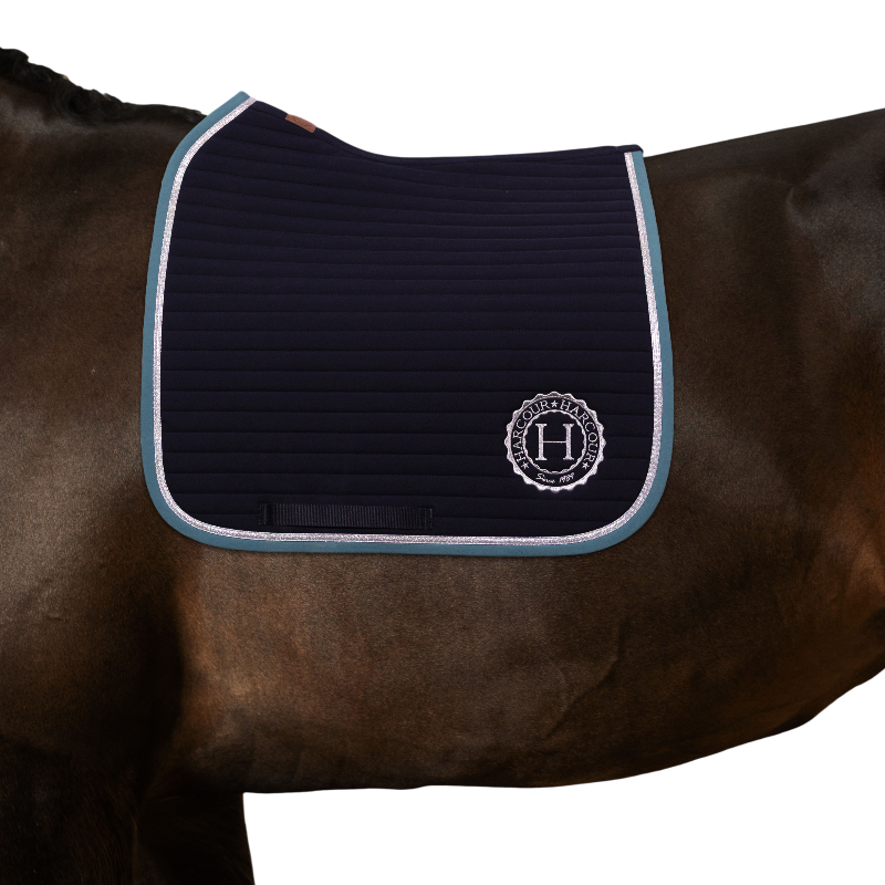 Harcour - Tapis de dressage Karembar marine/ peacock | - Ohlala