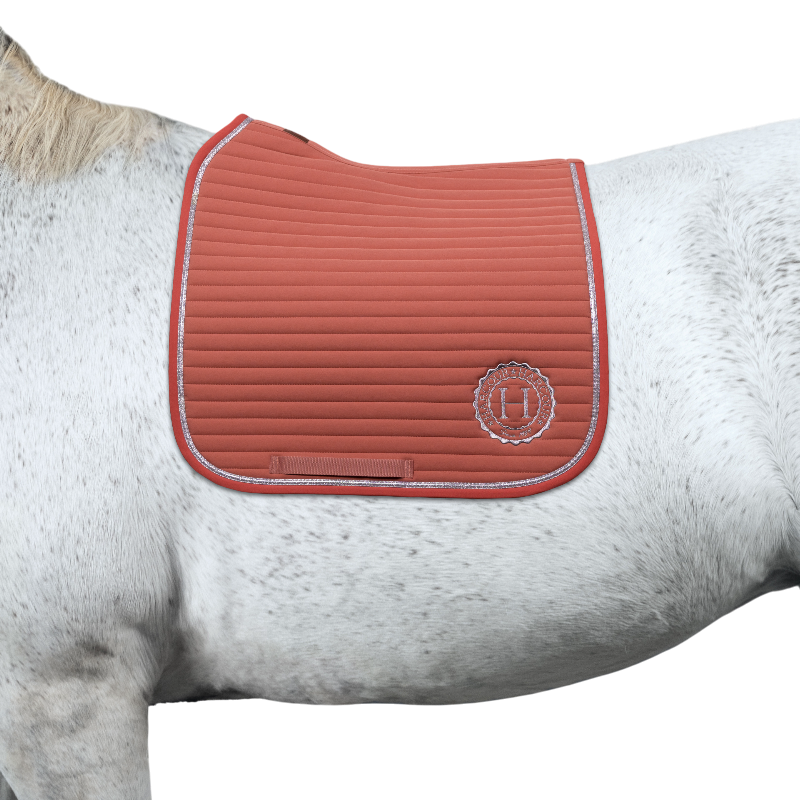 Harcour - Tapis de dressage Karembar rose aurore | - Ohlala