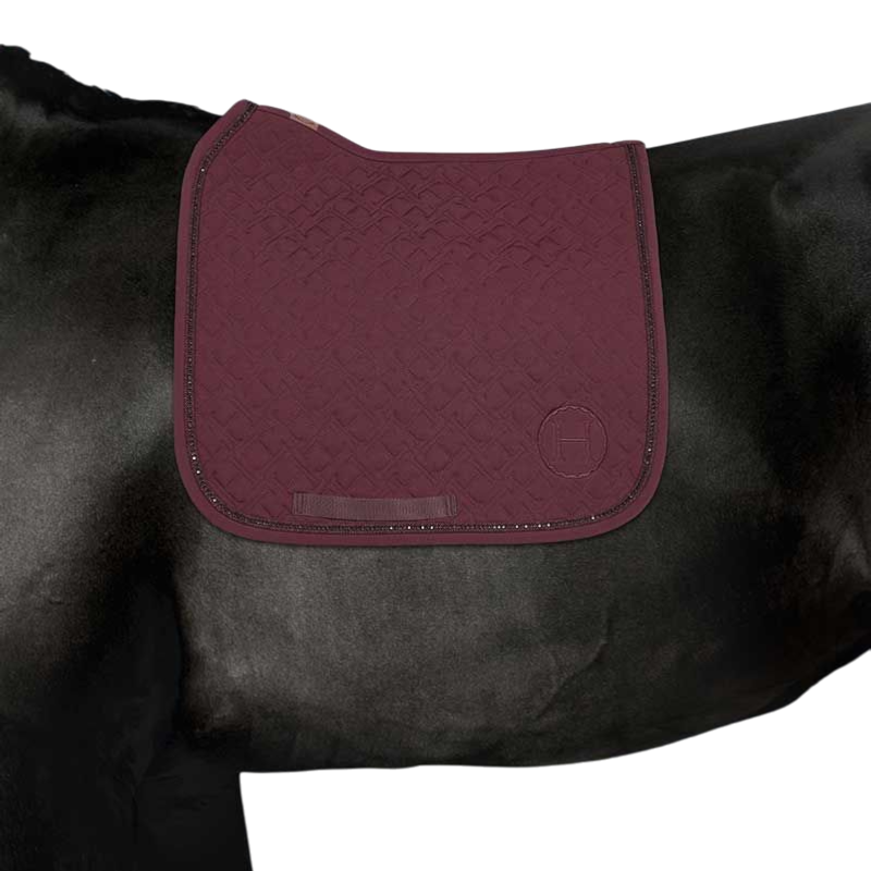 Harcour - Saphir aubergine dressage carpet