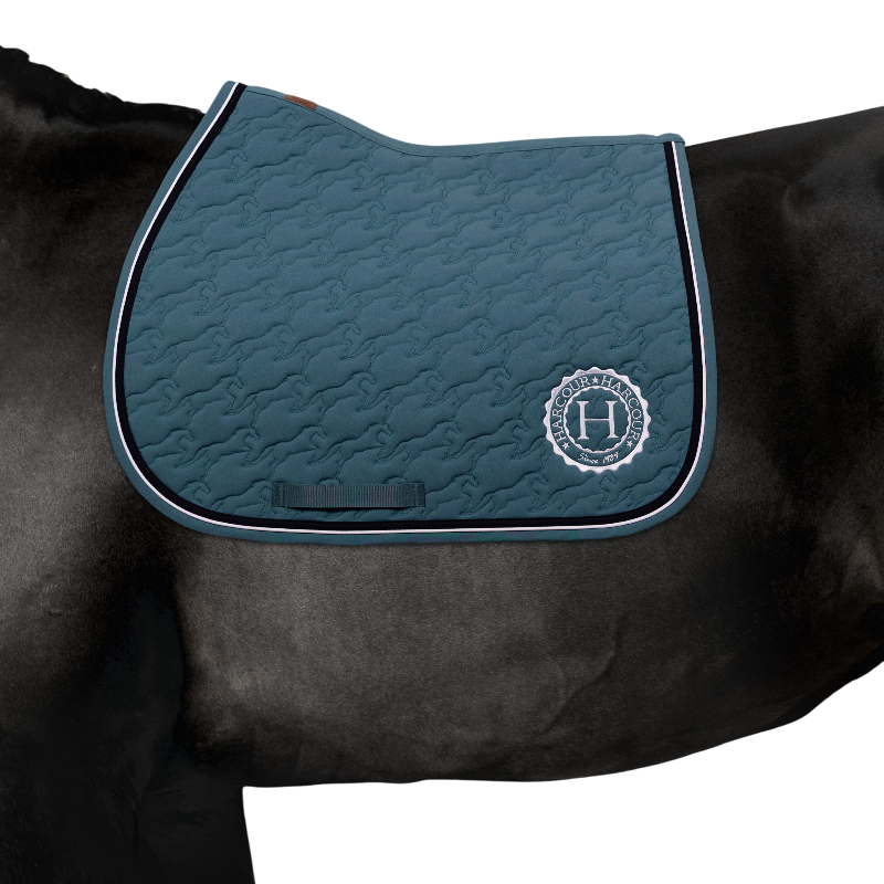 Harcour - Tapis de selle Belle paon | - Ohlala