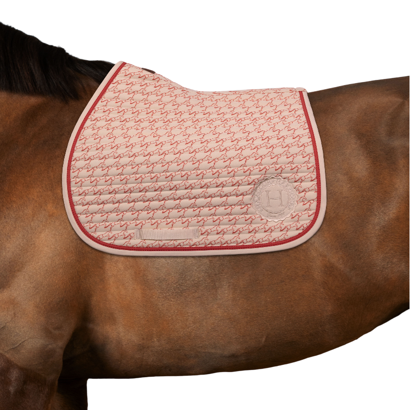 Harcour - Tapis de selle Karembar jump shell grapefruit | - Ohlala